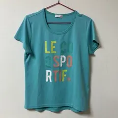 LE COQ SPORTIF プリント Tシャツ Oサイズ