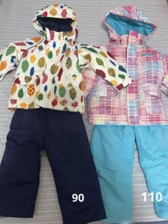 RESEEDA 子ども用スキーウェア 上下セット　90 110