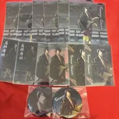 銀魂 雨の夜 ブロマイド クリアカード 特典 缶バッジ 高杉晋助