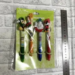 東京ディズニーランド　ボールペン　4本セット　フィギュア付き　ミッキー　新品