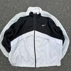 古*い様 90s 古着　ナイキ　ナイロンジャケット　oldnike 刺繍ロゴ　X