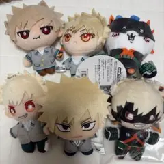 爆豪 勝己 かっちゃん ちびぐるみ ぬいパル だいなま ててコレ UA展ヒロアカ 爆豪 勝己 かっちゃん ちびぐるみ ぬいパル だいなま ててコレ UA展