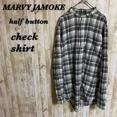 【331】MARVY JAMOKE マービージャモークハーフボタンチェックシャツのサムネイル