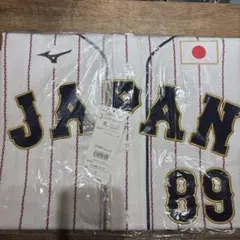 WBC 日本代表 井端監督 ユニフォーム 89 Oサイズ 侍ジャパン 新品