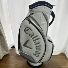 【未使用品】Callaway キャロウェイ キャディバッグ エナメル ホワイト 未使用品】Callaway キャロウェイ キャディバッグ エナメル ホワイト
