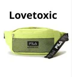 Love toxic FILA ウエストポーチ