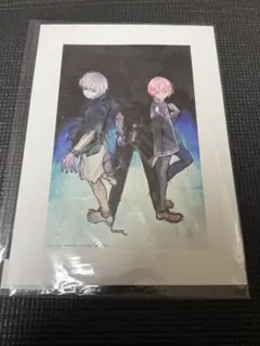 石田スイ展 受注生産 複製原画 東京喰種 ジャックジャンヌ 金木研&立花希佐 石田スイ展［東京喰種 → JACKJEANNE］」新ビジュアル - 「石田