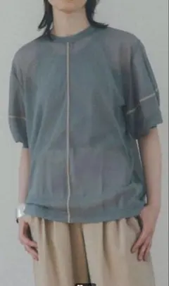SOLID SLEEVE SHEER L/S TOPS - メルカリ