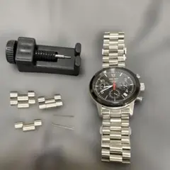 SEIKO クロノグラフ 腕時計 100m防水 海外モデル