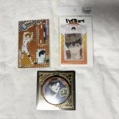 ハイキュー 2024 バースデー 影山飛雄 アクスタ 缶バッジ カードホルダー