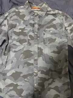TOMMY HILFIGER 迷彩柄シャツ L/G
