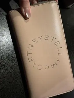 STELLA McCARTNEY ピンクベージュ長財布