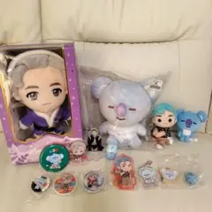 BTS RM KOYA TinyTAN ぬいぐるみ まとめ売りセット