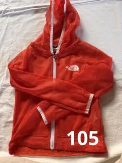 THE NORTH FACE オレンジ メッシュパーカー 105