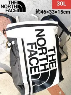 THE NORTH FACE リュック ホワイト/ブラック 30L バックパック