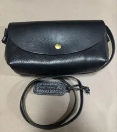 analogico アナロジコ　ボタンミニショルダー　ブラック　美品のサムネイル