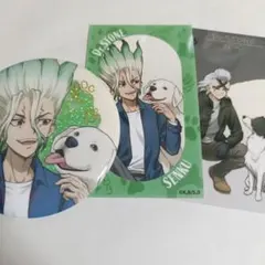 Dr. Stone 千空・ゼノ フォトカード・缶バッジ