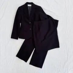 【美品】エスプリミュール ビジネススーツ３点セット 大きいサイズ 黒