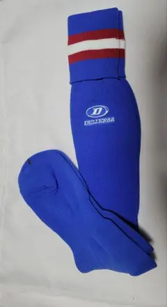 激レア【ヴァンフォーレ甲府】デレルバ　サッカーソックス　ブルー 甲府クラブ