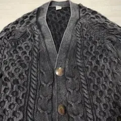 Ron Herman カーディガン 黒 コンチョのサムネイル