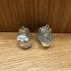 ちいかわ　めじるしアクセサリー　モモンガ　ハチワレ