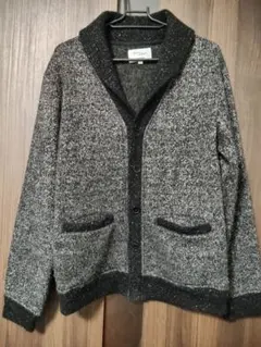 【Adam et Ropé】 メンズ M寸 アダムエロペ グレー系 カーディガン