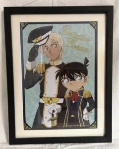 SEGAラッキーくじ　S賞コナン&安室　額入りアート