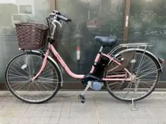 中古電動自転車パナソニック ビビDXシティ 27インチ レッド 横浜 №8262 中古電動自転車パナソニック ビビDXシティ 27インチ レッド 横浜 №8262