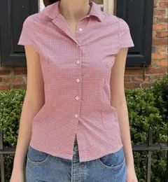 brandymelville シャツ チェック