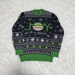 【クリスマス】H&M STARWARS スターウォーズ　ヨーダ S ニット