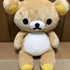 【美品】リラックマ 初代 くったりぬいぐるみ 特大 希少 美品】リラックマ 初代 くったりぬいぐるみ 特大 希少 リラックマ 大