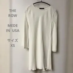 公*o様 THE ROW ザロウ フレアスリーブ 七分袖 ワンピース ホワイトのサムネイル
