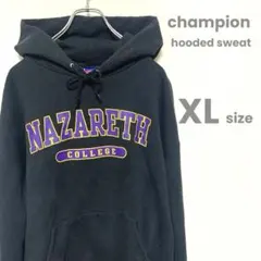 チャンピオン パーカー スウェット カレッジロゴ ビッグサイズ ゆるだぼ