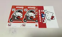 サンリオ ハローキティ シールステッカー ポストカードセット