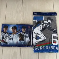 新品未開封　埼玉西武ライオンズ　タオル　2枚セット