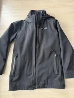 patagonia ダウン　マウンテンパーカー　セミロング　取り外し可　防水防風