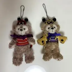ダッフィー　シェリーメイ　ぬいぐるみバッジ　ハロウィン　てんとう虫　TDS