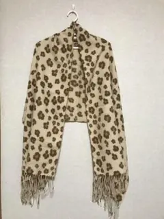 ヒョウ柄　ストール　未使用