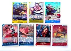 ワンピースカードゲーム シリュウ＆バギーSR 他R5枚 計7枚セットのサムネイル