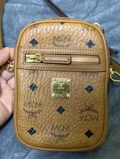 美品】【値下げ】MCM ZOO Rabbitバケツ型ショルダーバッグ ブラウン 