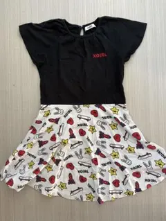 X-girl Stages 半袖ワンピース 140cm