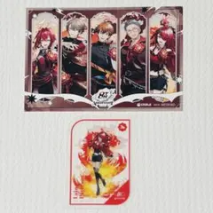 にじさんじ レイン・パターソン 8周年 特典クリアカード 特典ポストカード