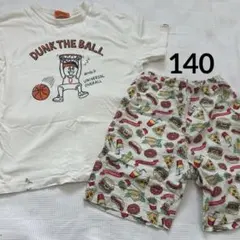 140 男の子　半袖Tシャツ／ハーフパンツ　MARKEY'S ★2点