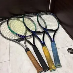 テニス ラケット まとめ売り 5本 最安値】テニスラケットまとめ売り5本 ジャンク/Prince/MIZUNOなど