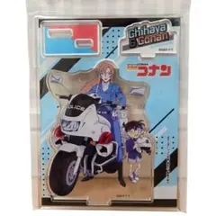 新品✨千早 & コナン アクリルスタンド映画 名探偵コナン ハイウェイの堕天使