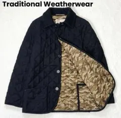 トラディショナルウェザーウェア WAVERLY キルティングジャケット 迷彩柄