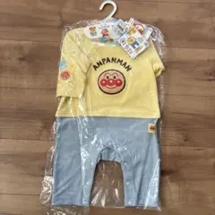 【新品】アンパンマン ロンパース 長袖 〜95