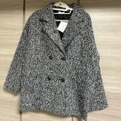 レディース　コート ツイード　冬　ジャケット　M 新品　タグ付き　しまむら