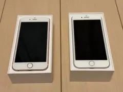 iPhone7（シルバー）とiPhone 6s（ローズゴールド）【ジャンク品】