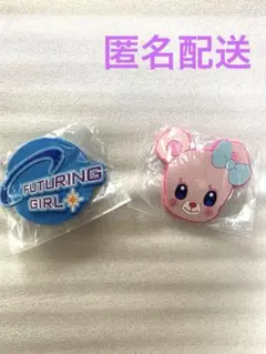 アイカツグッズコレクション ガチャガチャ ラバーコースター　２個セット